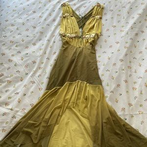 Vintage Ema Savahl Ombré Floral Dress